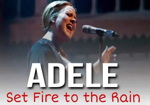 Adele - Download Music Set Fire to the Rain